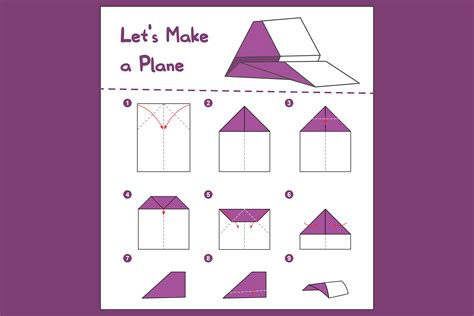 paper airplane folding instructions